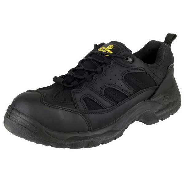 FS214 Lightweigth Black Vegan Safety Shoes