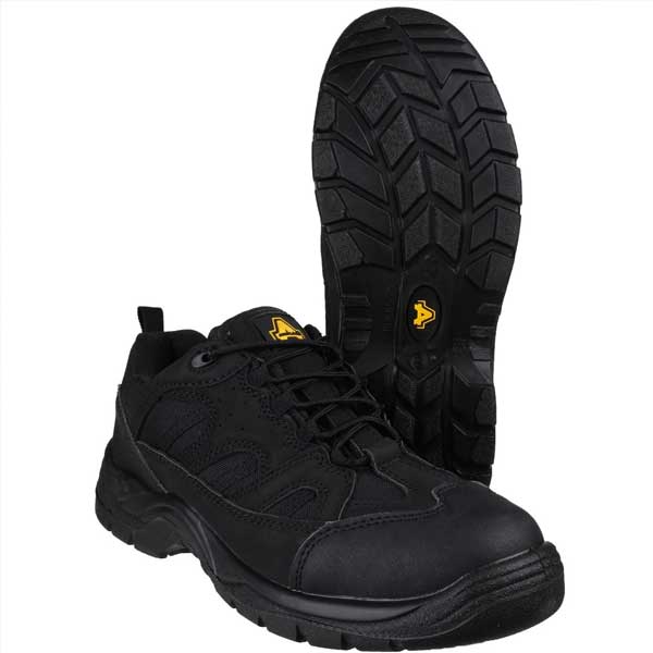 FS214 Lightweigth Black Vegan Safety Shoes