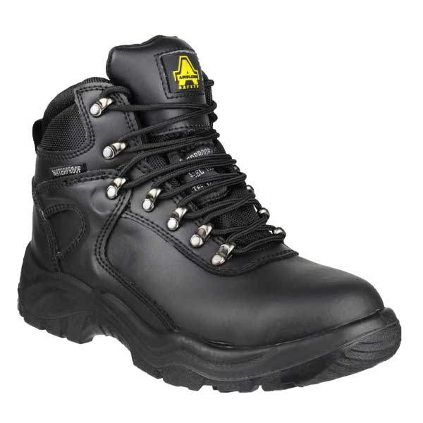 FS218 Fully Waterproof Black Safety Boot