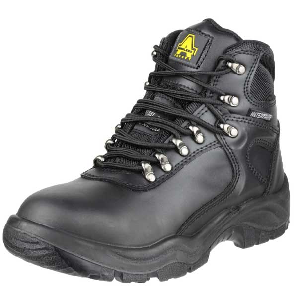 FS218 Fully Waterproof Black Safety Boot