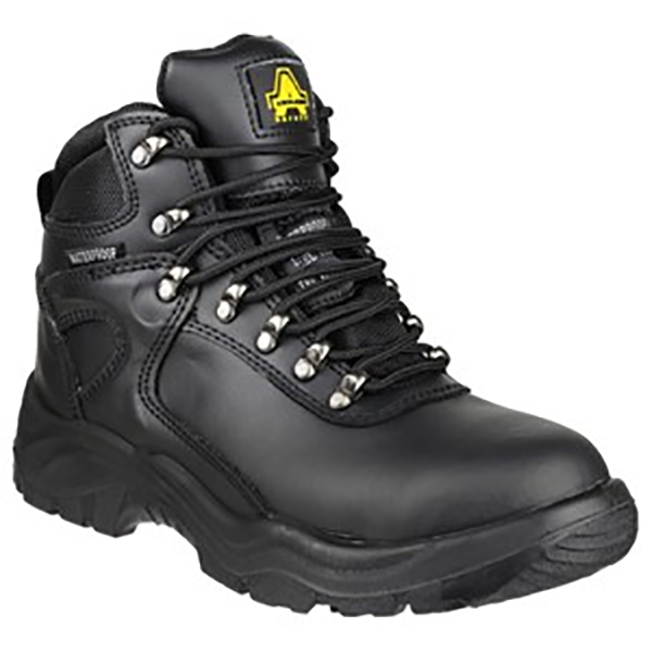 FS218 Fully Waterproof Black Safety Boot