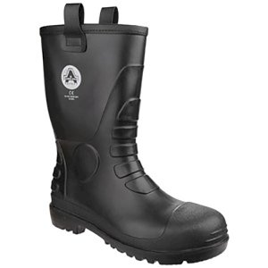 FS90 Black Pvc Safety Rigger Boot