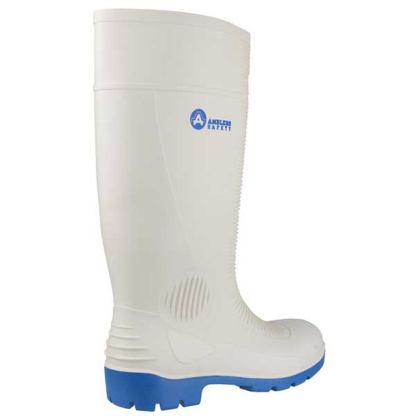 FS98 PVC White Safety Wellington Boots