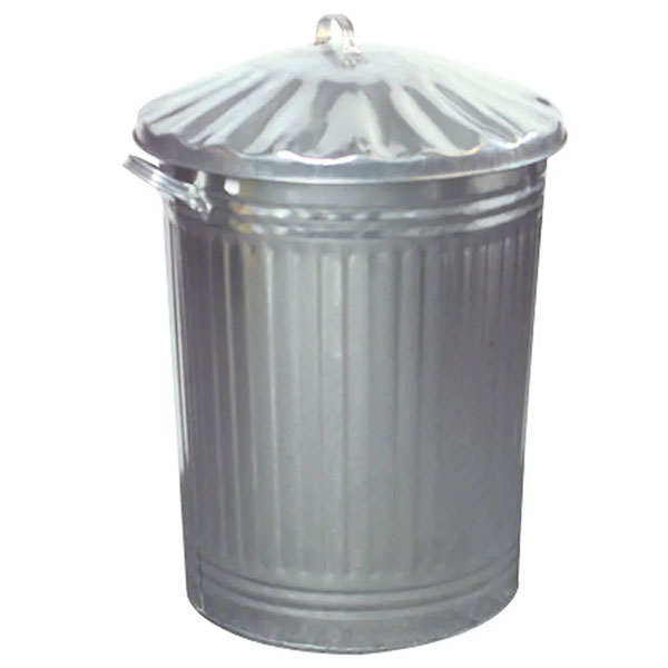 Galvanised Dust Bin