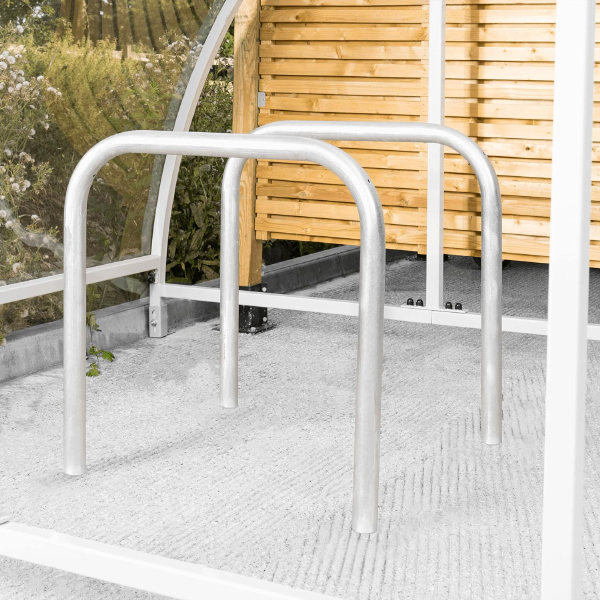 Heavy-Duty Galvanized Steel Sheffield Cycle Stands