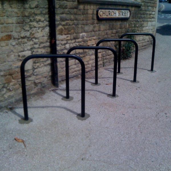 Heavy-Duty Galvanized Steel Sheffield Cycle Stands