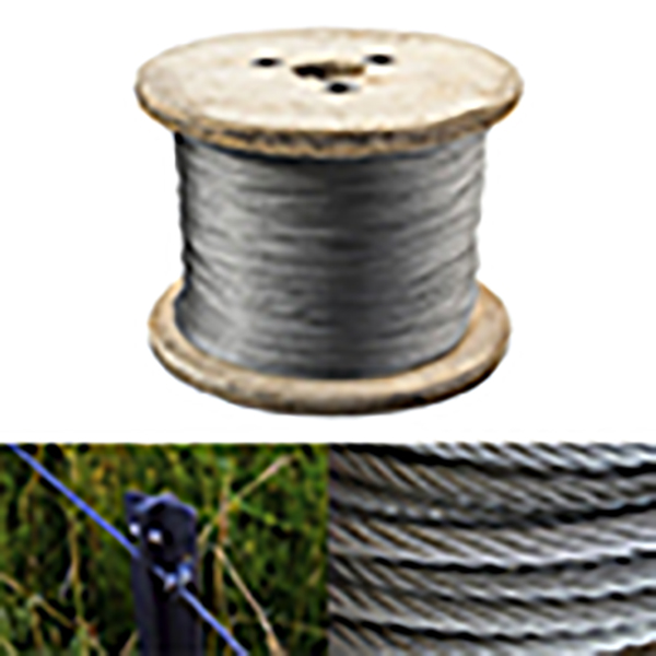 High-Quality Galvanized Steel Wire Rope Metal Cable