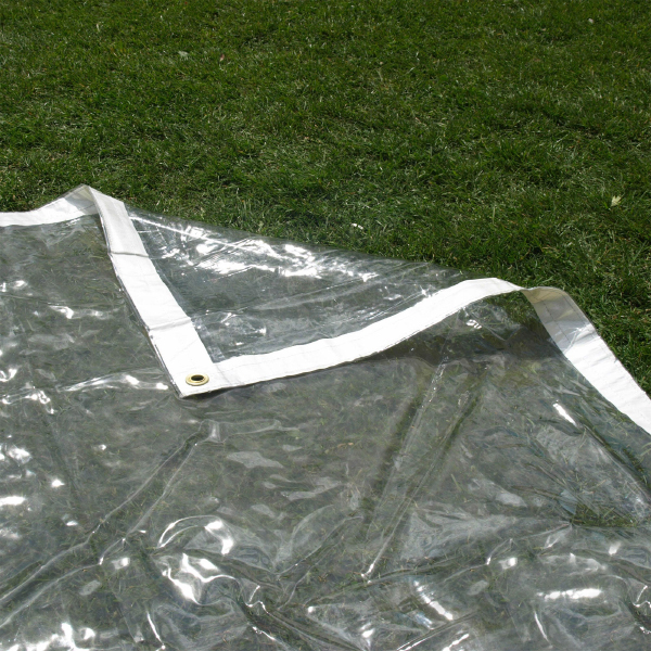 Glass Clear Tarpaulin 320gsm PVC Waterproof