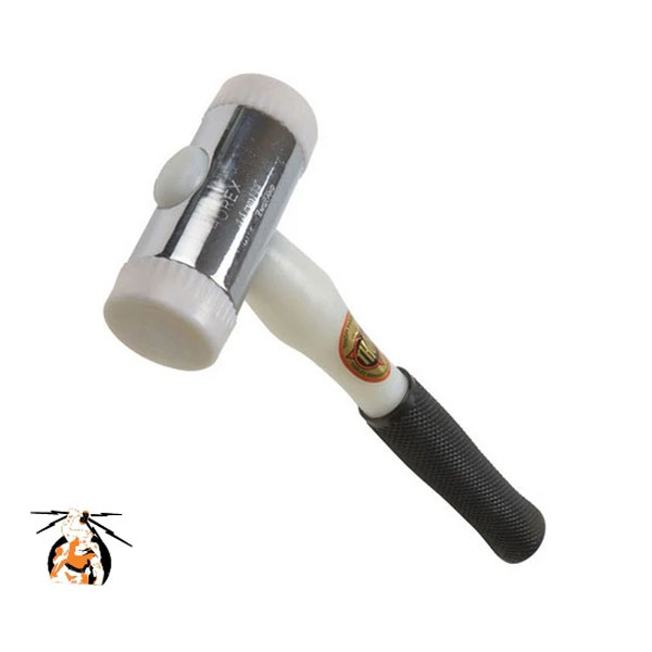 Dual Nylon Faces Glazing Hammer – Soft and Hard Options