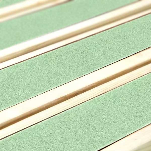 Green Anti-Slip GRP Decking Strips