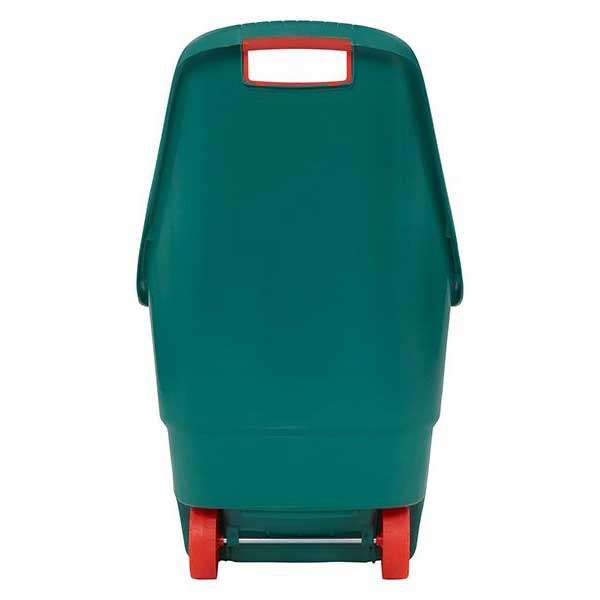 Green Plastic Rolling Garden Trolley