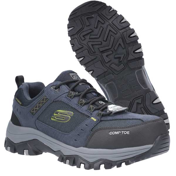 Greetah Lace Up Hiker Composite Toe Work Skechers