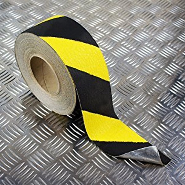 Grip Non Slip Tape Self Adhesive Conformable Black & Yellow