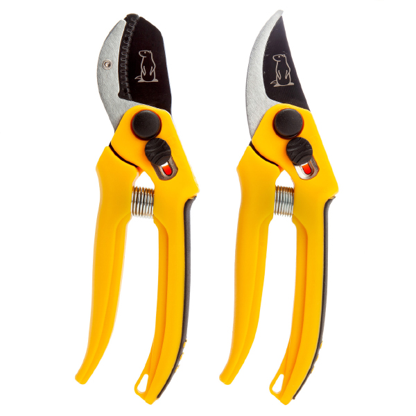 Groundhog G1300001 Anvil & Bypass Secateurs (2 Piece)