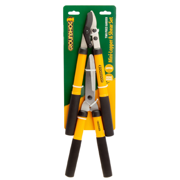 Groundhog G1300003 Mini Lopper & Shear Set (2 Piece)