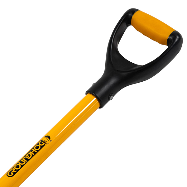 Groundhog Round Point Shovel for Versatile Digging (Pack of 6)