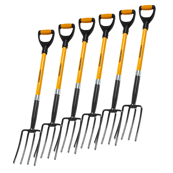  Efficient for Garden Maintenance Groundhog Border Fork (Pack of 6)