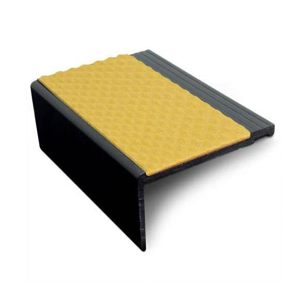 Hard Node PVC Non Slip Stair Nosing 60.4mm x 32mm Heavy Duty 