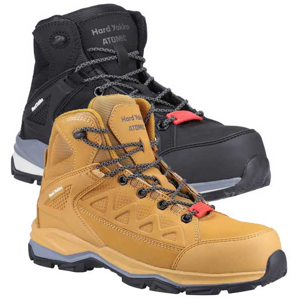 Hard Yakka Atomic Zip Up S1P SRC Hybrid Safety Shoes