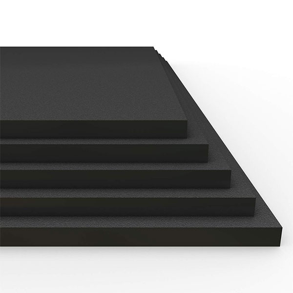 HDPE Plastic Lightweight Sheet Black - 1.5mm Thick