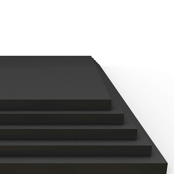 HDPE Plastic Lightweight Sheet Black - 6mm Thick