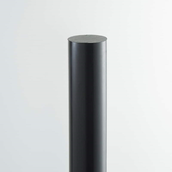 HDPE Plastic Rod Black 100mm Dia