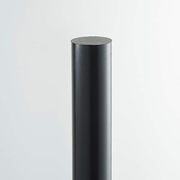 HDPE Plastic Rod Black 10mm Dia