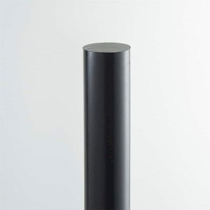 HDPE Plastic Rod Black 10mm Dia