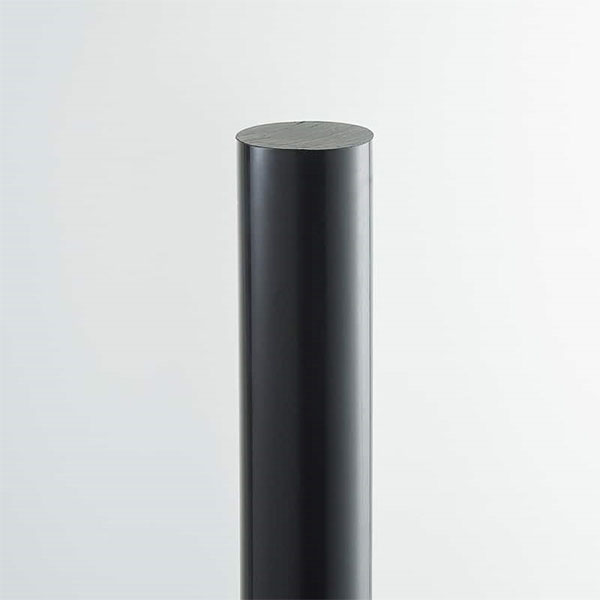 HDPE Plastic Rod Black 12mm Dia