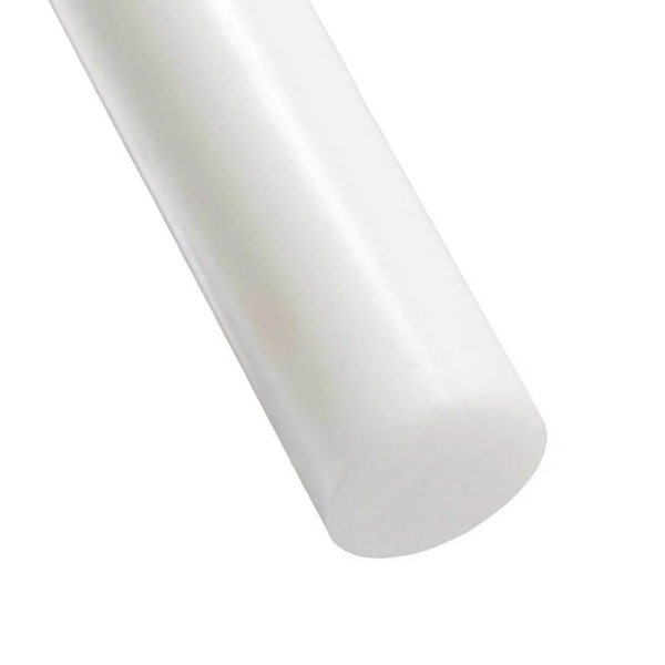 HDPE Plastic Rod Natural 100mm Dia