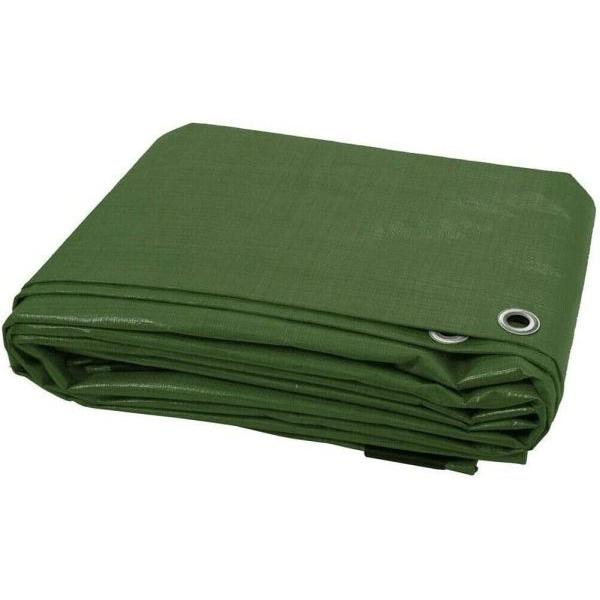 Heavy Duty 100 GSM Tarpaulin Waterproof Furniture Caravan Cover Sheet Multipurpose