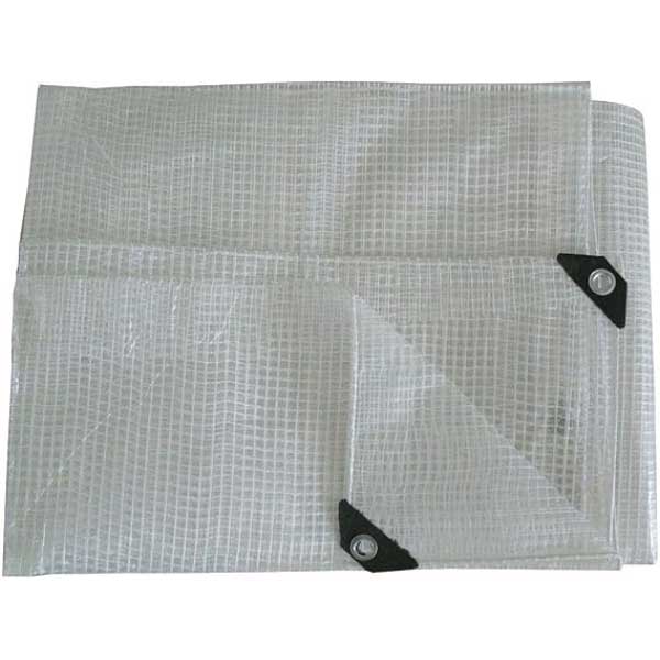 Heavy Duty 355 GSM Super Strong Tarpaulin Waterproof Clear Cover Sheet