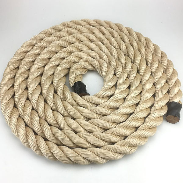 Heavy Duty 40mm Twisted Braided Sisal Rope Garden Decking Cord