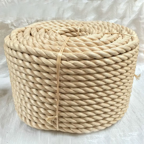 Heavy Duty 40mm Twisted Braided Sisal Rope Garden Decking Cord