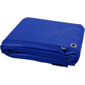 Heavy Duty 55 GSM Tarpaulin Waterproof Furniture Caravan Cover Sheet Multipurpose