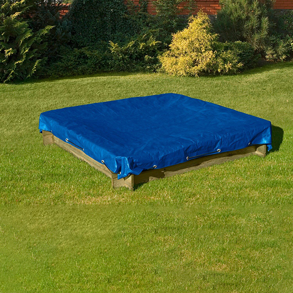 Blue Tarpaulin 60GSM Waterproof Cover Tarp Ground Sheet + 4 Tarp Clips