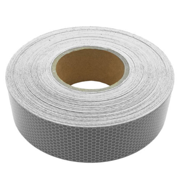 Heavy Duty Silver Vinyl Adhesive Reflective Bikers Tape