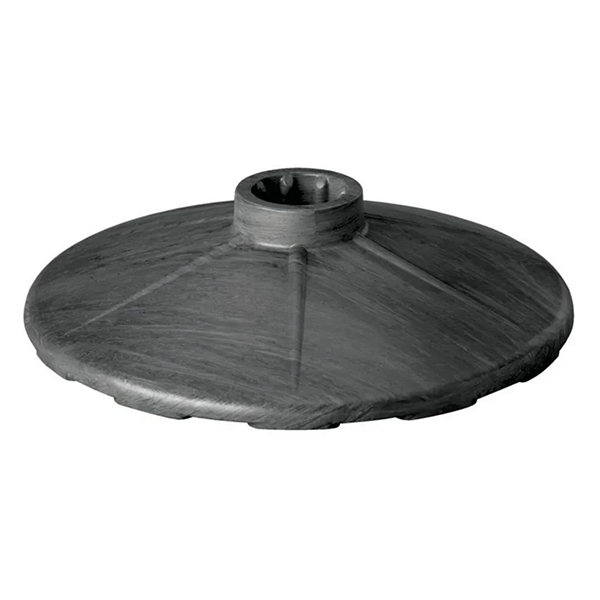 Heavy Duty Base to suit Black Plastic Post