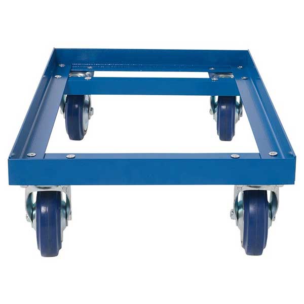 Heavy Duty Blue Steel Crate Dolly- 600kg Capacity