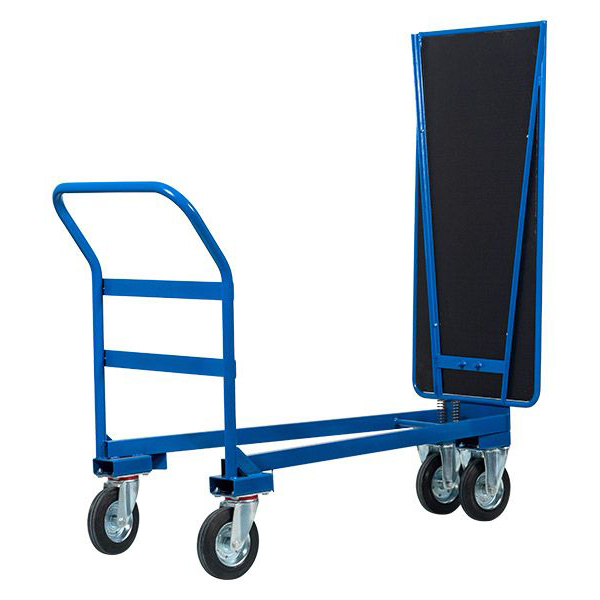 Heavy Duty Cash and Carry Trolley With Spring Loaded Bed