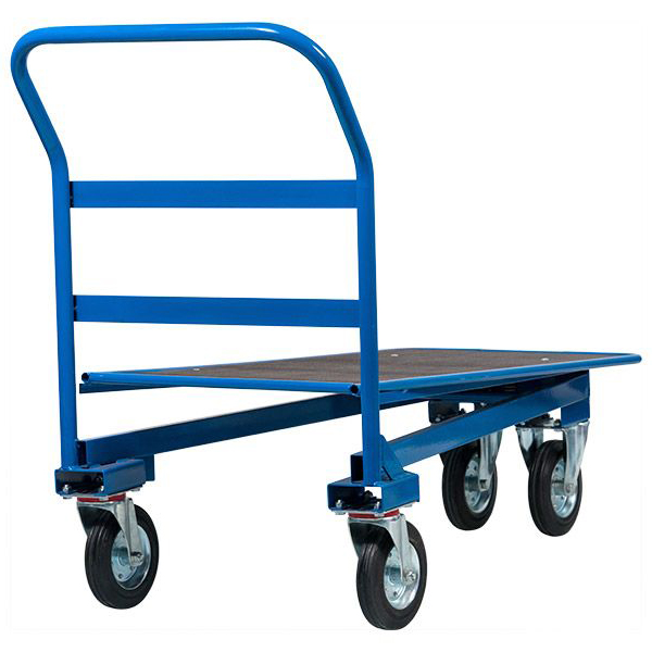 Heavy Duty Cash and Carry Trolley With Spring Loaded Bed