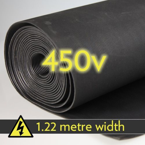 Heavy Duty Electrical Safety Rubber Matting 6mm Thick