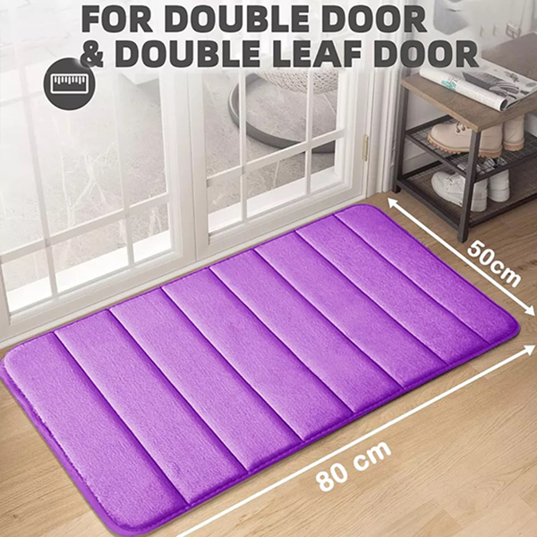 Anti Slip Dirt Trapper Heavy Duty Foam Front Door Rectangle Mats For Indoor & Outdoor