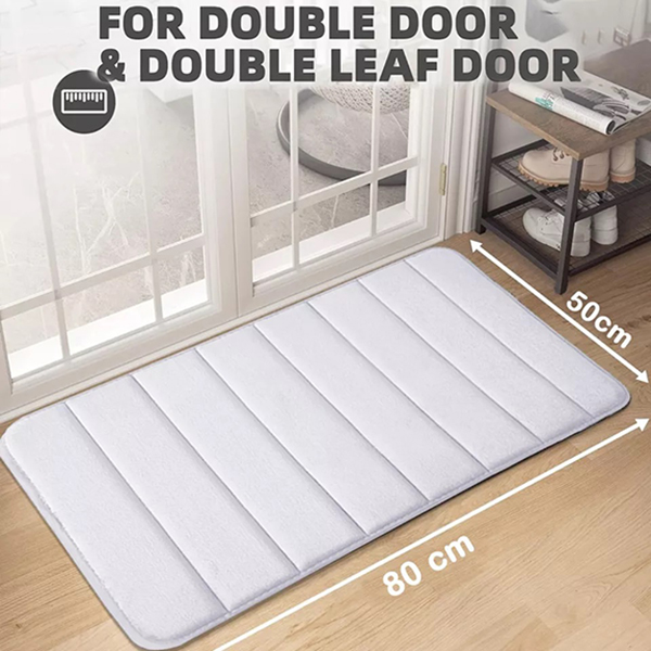 Anti Slip Dirt Trapper Heavy Duty Foam Front Door Rectangle Mats For Indoor & Outdoor