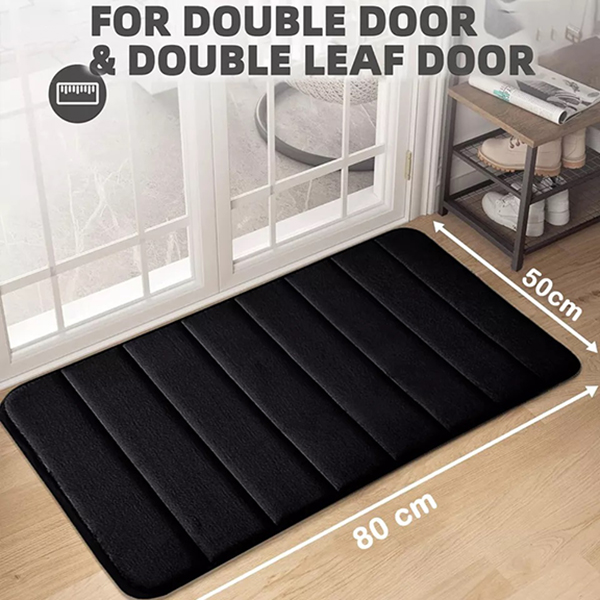 Anti Slip Dirt Trapper Heavy Duty Foam Front Door Rectangle Mats For Indoor & Outdoor