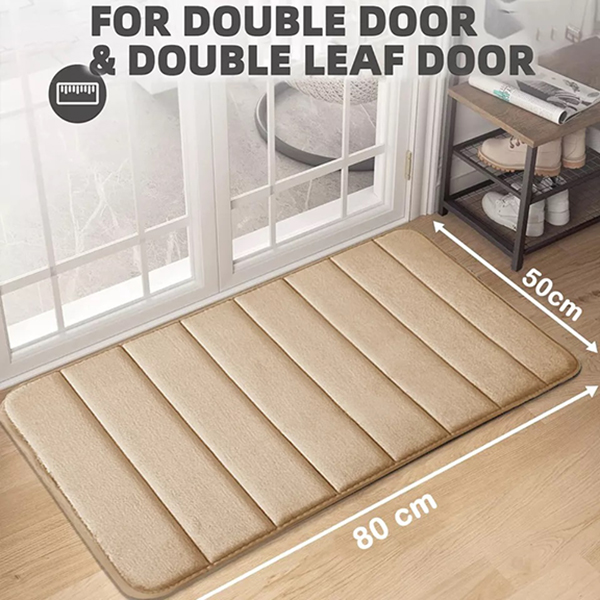 Anti Slip Dirt Trapper Heavy Duty Foam Front Door Rectangle Mats For Indoor & Outdoor