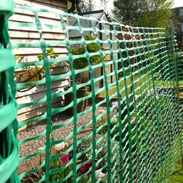 Heavy Duty Garden Mesh Barrier High Density Plastic Fencing