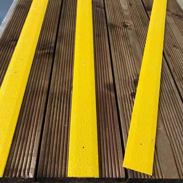 Heavy Duty GRP Decking Strips 50mm Width Anti Slip