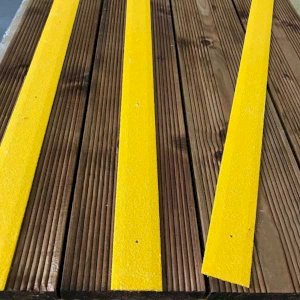 Heavy Duty GRP Decking Strips 50mm Width Anti Slip