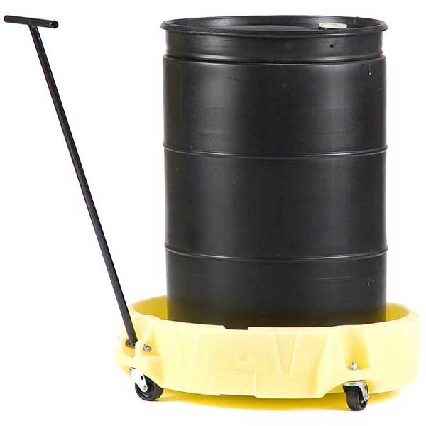 Heavy Duty Plastic Yellow Spill Scooter 